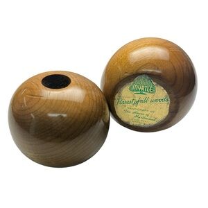 Vintage The House Of Myrtlewood Mid Centery Modern Round Taper Candle Holders